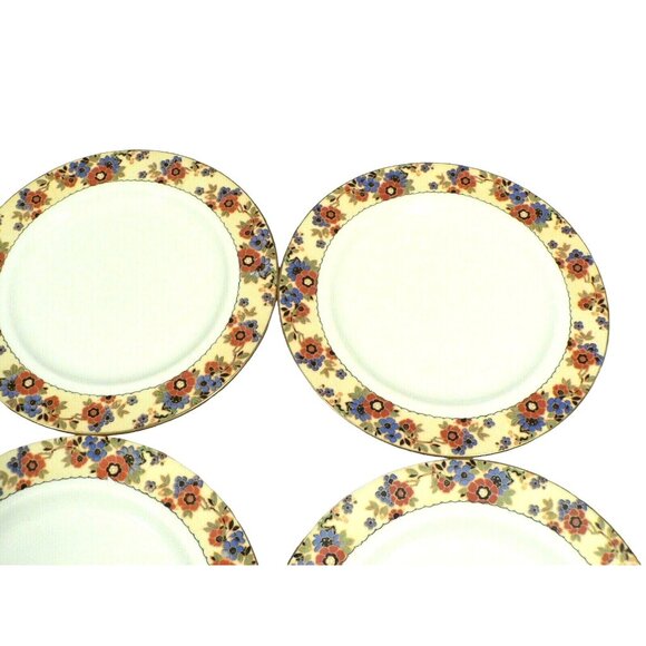 Plates Aynsley Floral 6-piece set made in England - Picture 3 of 12